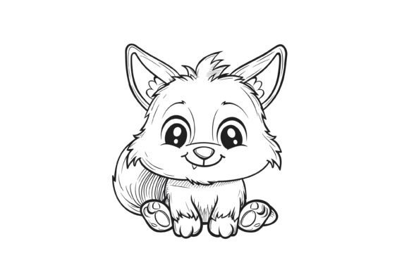 Download Cute Fuzzy Friends Animals Coloring Page - Coloring Collection