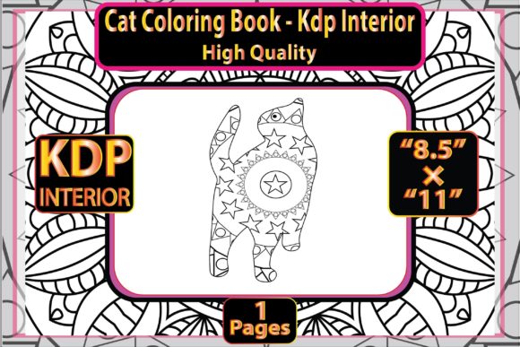 Download Cat Coloring Book - Kdp Interior - 18 - K Collection