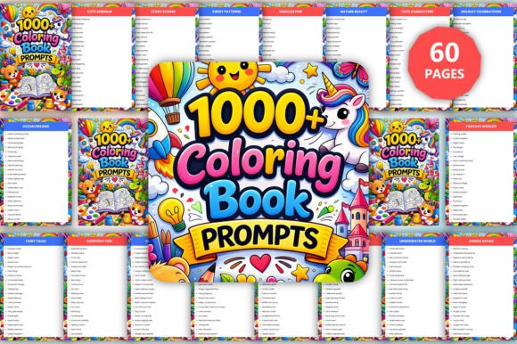 Download 1000+ Coloring Book Prompts - K Collection