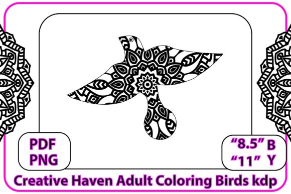 Download Creative Haven Adult Coloring Birds Kdp - K Collection