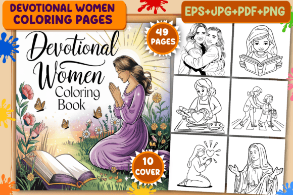 Download Devotional Women Coloring Pages - Coloring Collection
