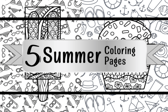 Download Summer Coloring Pages with Ice Cream - Coloring Collection