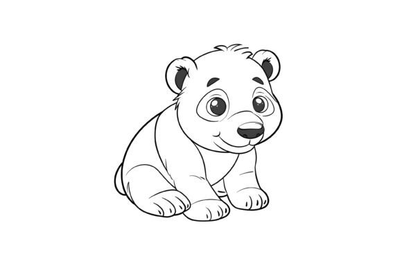 Download Panda Coloring Page for Kids - K Collection