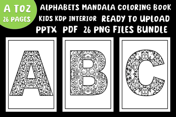 Download Abc Coloring for Kids Bundle| Christmas - K Collection