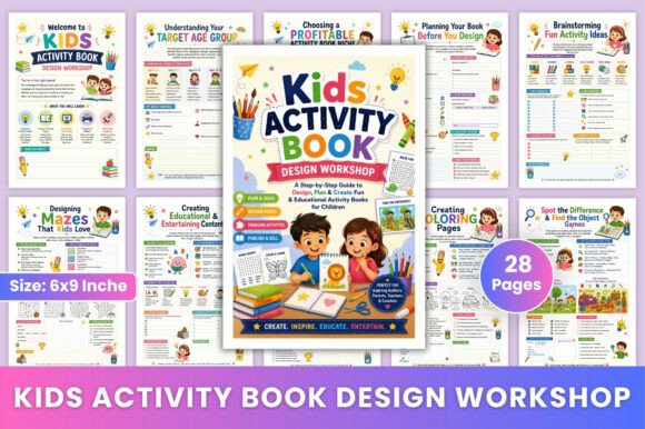 Download Kids Activity Book Design Workshop - K Collection