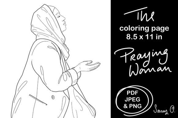 Download Muslim Prayer Hijab for Coloring Book - K Collection