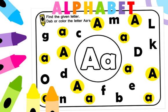 Download Alphabet Recognition Activity for Pre-K - K Collection