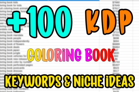 Download KDP Keywords &amp; Niches for Coloring Books - K Collection