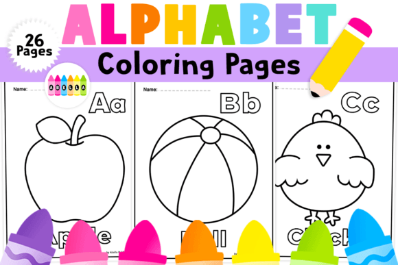 Download Alphabet Coloring Pages for Preschoolers - Coloring Collection