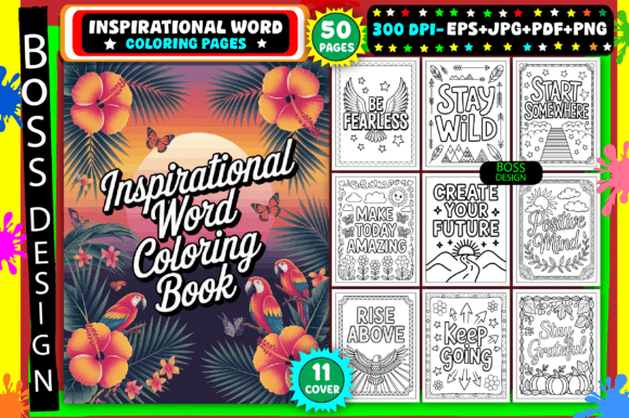 Download Inspirational Word Coloring Pages - Coloring Collection