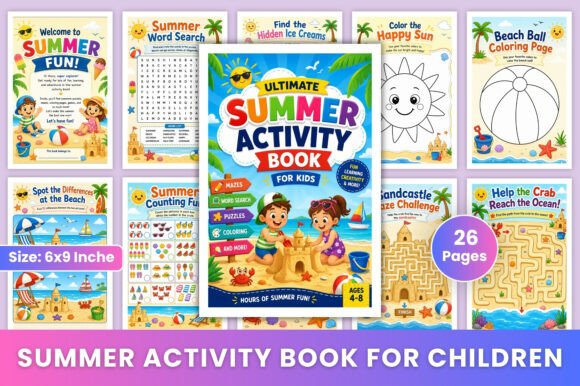 Download Summer Activity Book for Children - K Collection