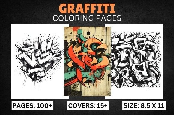 Download 100+ Graffiti Coloring Pages - Coloring Collection