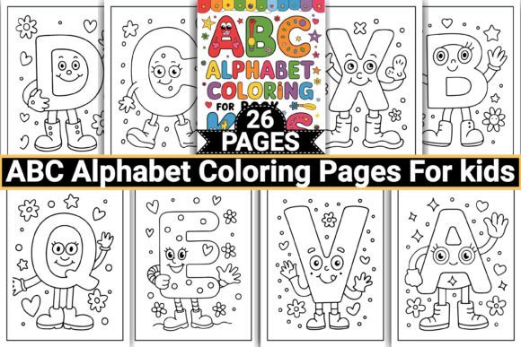 Download Abc Alphabet Coloring Book for Kids - K Collection