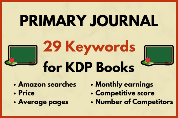 Download Primary Journal KDP Keyword Research - K Collection