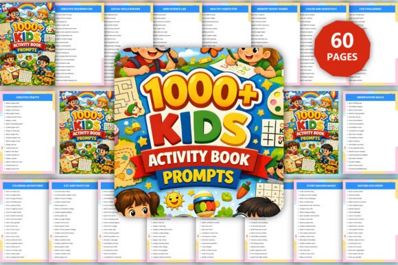 Download 1000+ Kids Activity Book Prompts - K Collection