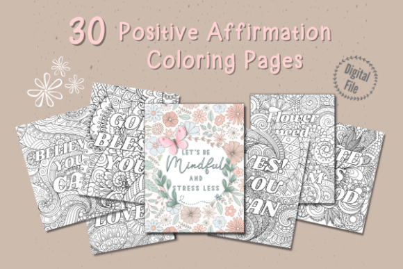 Download Zentangle Affirmation Coloring Pages - Coloring Collection