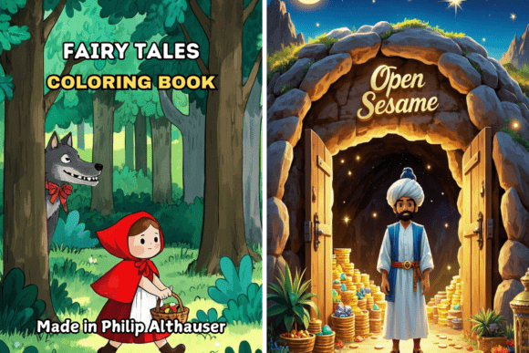 Download Coloring Book Fairy Tales - K Collection
