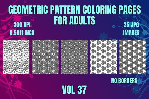 Download KDP Adult Coloring Pattern Pages - K Collection