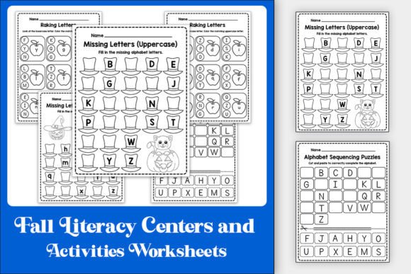 Download Back to School Fall Literacy Activities - K Collection