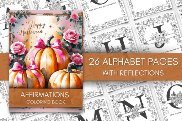 Download Mindful Pumpkin Affirmations Coloring - K Collection