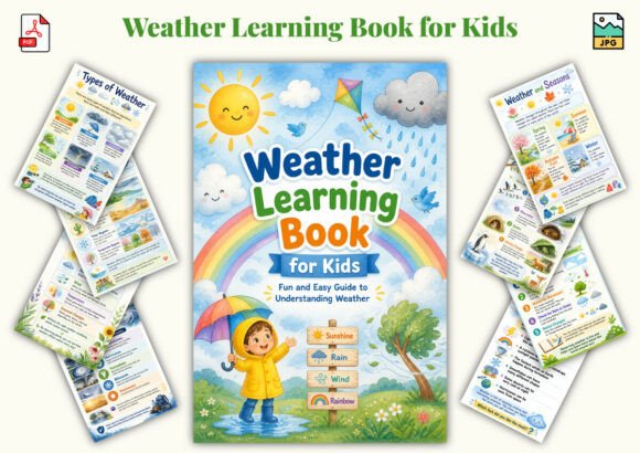 Download Weather Learning Book for Kids - K Collection