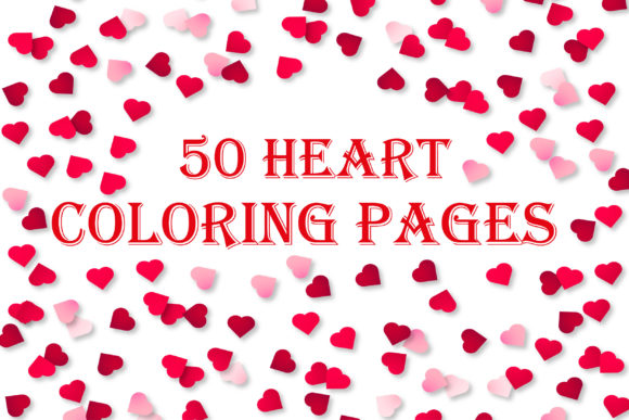 Download Heart Flowers Coloring Book for Adult - K Collection