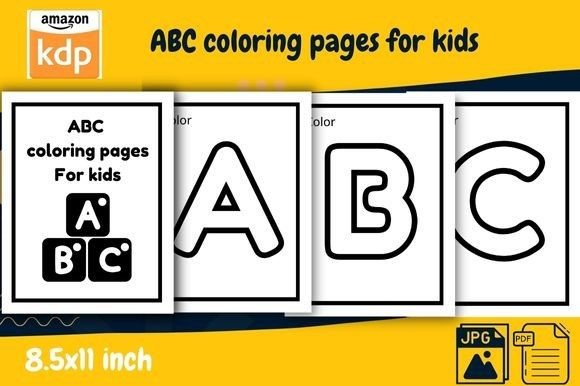 Download ABC Coloring Pages for Kids - K Collection