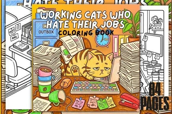 Download A Swearing Cat Coloring Book - K Collection