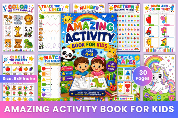 Download Amazing Activity Book for Kids - K Collection