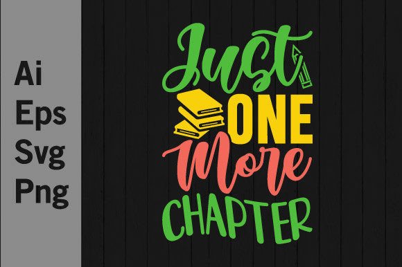 Download Just One More Chapter, Love Book Design - K Collection