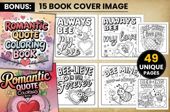 Download Romantic Quote Coloring Pages - Coloring Collection