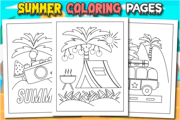 Download Summer Coloring Pages - Coloring Collection