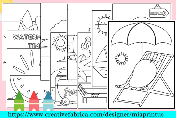 Download Summer Coloring Pages - Coloring Collection