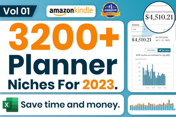 Download 3200+ Planner Niches 2023 for Amazon KDP - K Collection