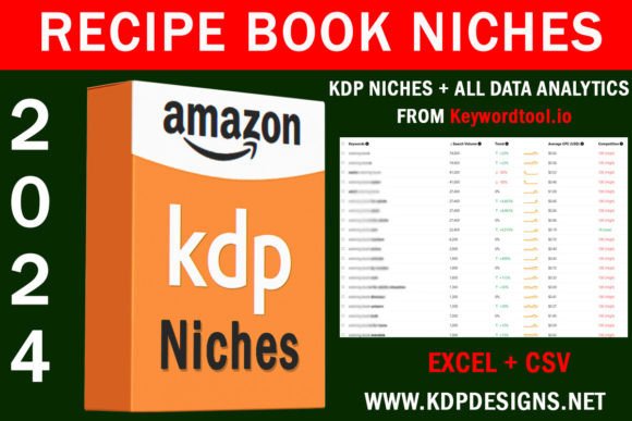 Download Amazon KDP Recipe Book Niches 2024 - K Collection