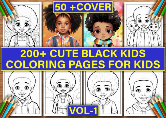 Download 200+ Black Kids Coloring Pages for Kids - K Collection