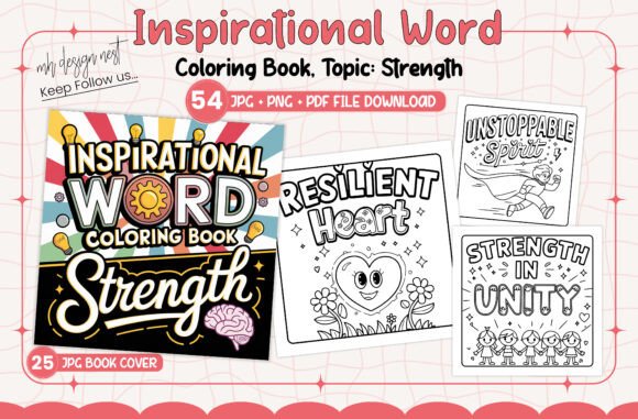 Download Inspirational Word Coloring Book - K Collection