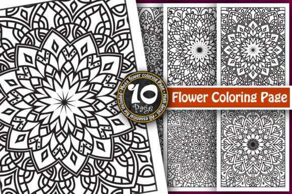 Download Mandala Bundle Adult Book Page Interior - K Collection