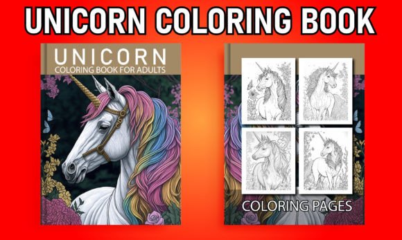 Download Unicorn Coloring Book for Adults - K Collection