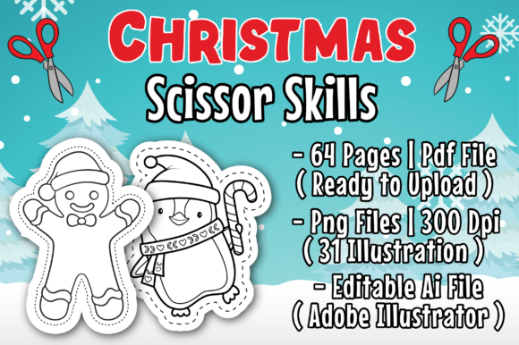 Download Christmas Scissor Skills Activity Book - K Collection