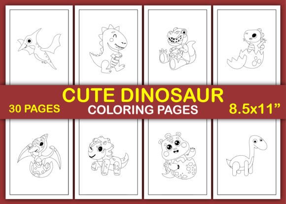 Download Cute Dinosaur Coloring Pages - Coloring Collection
