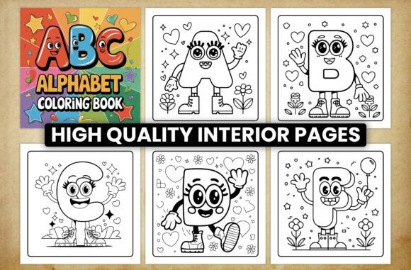 Download ABC Alphabet Coloring Pages for Kids - K Collection