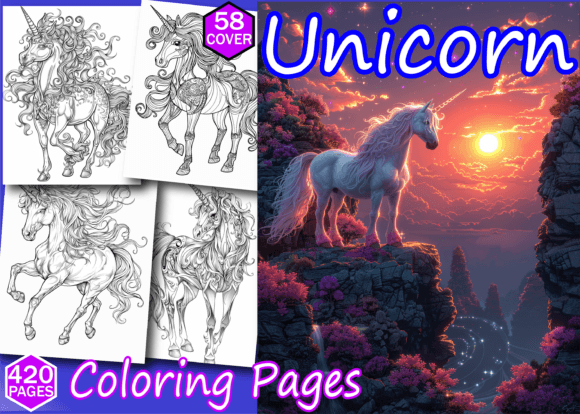 Download Unicorn Coloring Pages for Adults - Coloring Collection