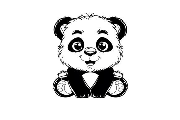 Download Panda Coloring Page for Kids - K Collection