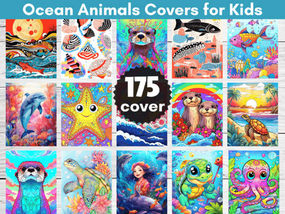 Download 175 Ocean Animals Covers for Kids - K Collection