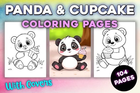 Download Panda Coloring Pages for Kids - K Collection
