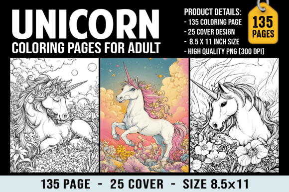 Download 135 Unicorn Coloring Pages for Adults - Coloring Collection