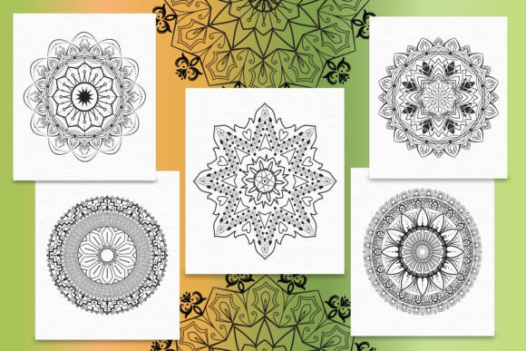 Download Spiritual Mandala Coloring Pages, Vol-1 - Coloring Collection