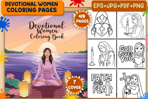 Download Devotional Women Coloring Pages - Coloring Collection