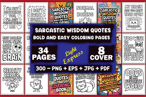 Download Sarcastic Wisdom Quotes Coloring Pages - Coloring Collection